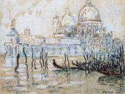 Paul Signac grand canal venice painting